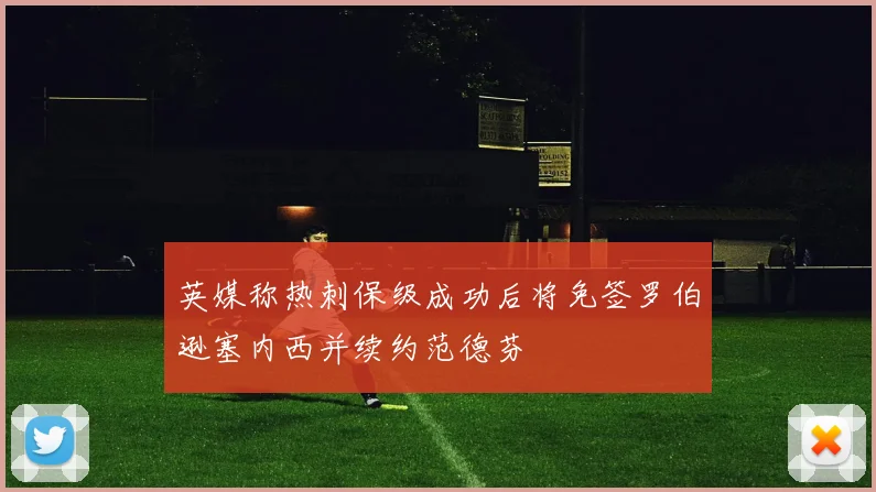 英媒称热刺保级成功后将免签罗伯逊塞内西并续约范德芬
